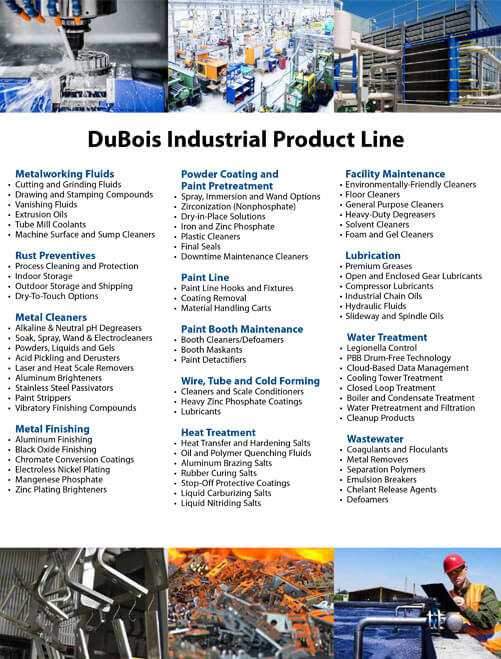 DuBois Industrial Product Line