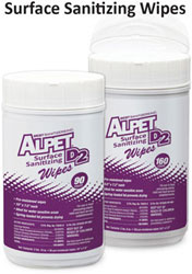 Alpet D2 Surface Sanitizing Wipes
