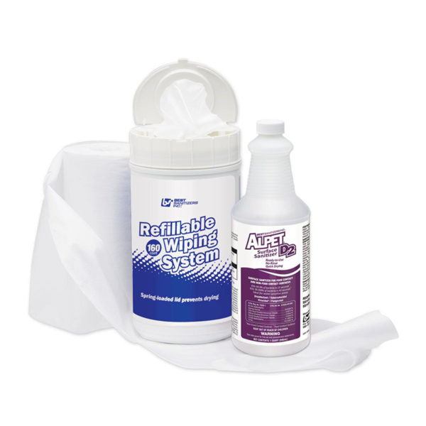 Best Refillable Wiping System 1